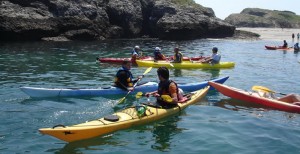 team building kayak à belle-ile