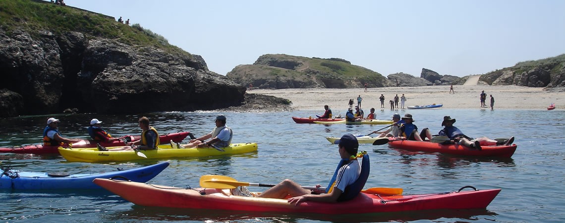 Sortie kayak aux Poulains